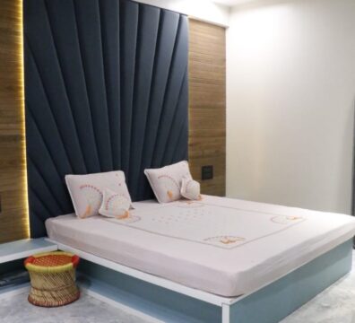 Architect and interior of Home residential project Bedroom designer stylish look