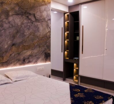 Architect and interior of Home residential project Bedroom designer stylish look